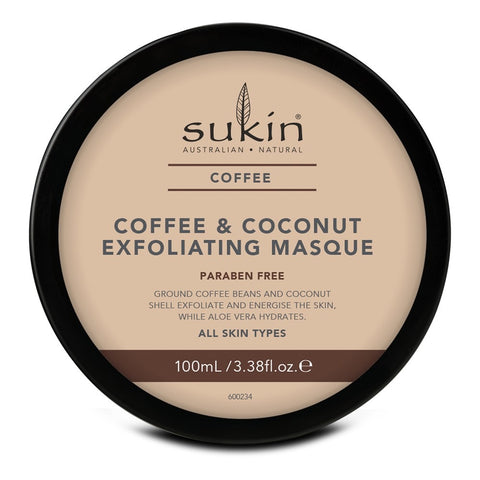 SUKIN Coffee & Coconut Exfoliating Facial Masque 100 mL